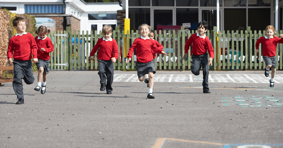 Education - children in school playground